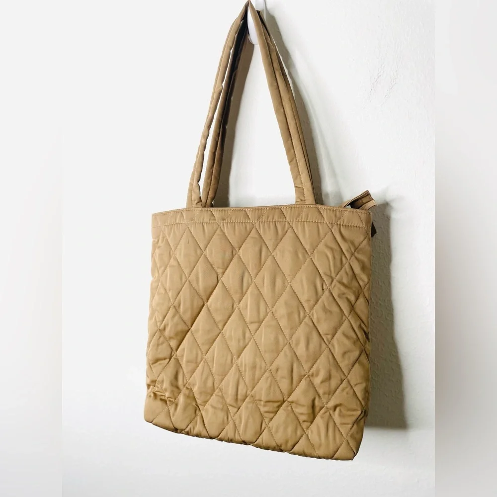 Large Vera‎ Bradley Tote Bag - Ultra North South Tote Tiger’s Eye